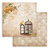 Stamperia - Golden Harmony Collection - 12 x 12 Double Sided Paper - Cage