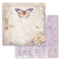 Stamperia - Quiet Days Collection - 12 x 12 Double Sided Paper - Butterfly
