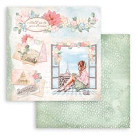 Stamperia - Create Happiness Oh La La Collection - 12 x 12 Double Sided Paper - Window