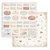 Stamperia - Create Happiness Oh La La Collection - 12 x 12 Double Sided Paper - Labels