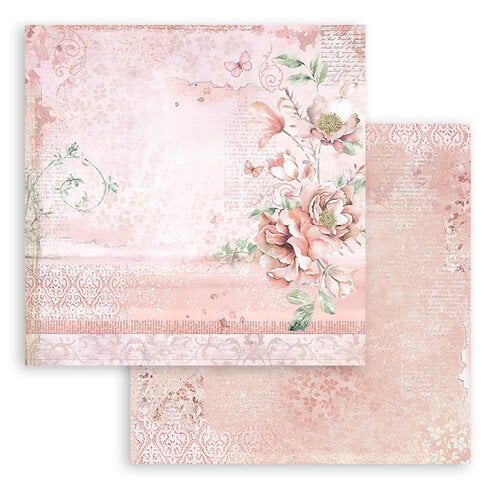 Stamperia - Roseland Collection - 12 x 12 Double Sided Paper - Flowers