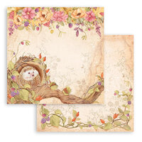 Stamperia - Woodland Collection - 12 x 12 Double Sided Paper - Hedgehog