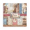 Stamperia - Vintage Library Collection - 12 x 12 Paper Pad