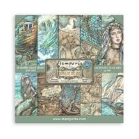 Stamperia - Songs Of The Sea Collection - 12 x 12 Paper Pad