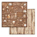 Stamperia - Coffee And Chocolate Collection - 12 x 12 Paper Pad - Backgrounds