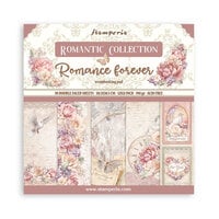 Stamperia - Romance Forever Collection - 12 x 12 Paper Pad