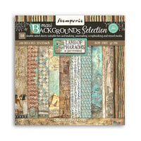 Stamperia - Fortune Collection - 12 x 12 Paper Pad - Backgrounds - Land of Pharaohs