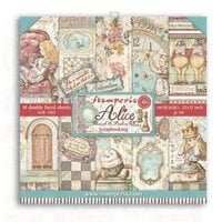 Stamperia - Alice Forever Collection - 12 x 12 Paper Pad - Alice Through The Looking Glass