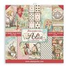 Stamperia - Alice Forever Collection - 8 x 8 Paper Pad - Alice