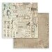 Stamperia - Brocante Antiques Collection - Packs - 8 x 8 Paper Pad - Backgrounds