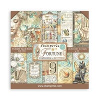 Stamperia - Fortune Collection - 8 x 8 Paper Pad