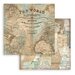 Stamperia - Around The World Collection - 8 x 8 Paper Pad