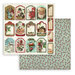 Stamperia - Classic Christmas Collection - 8 x 8 Paper Pad