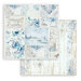 Stamperia - Blue Land Collection - 8 x 8 Paper Pad