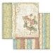 Stamperia - Christmas Greetings Collection - 8 x 8 Paper Pad