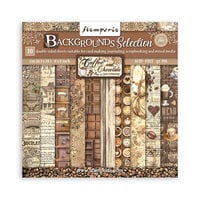 Stamperia - Coffee And Chocolate Collection - 8 x 8 Paper Pad