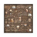 Stamperia - Coffee And Chocolate Collection - 8 x 8 Paper Pad - Single Sided