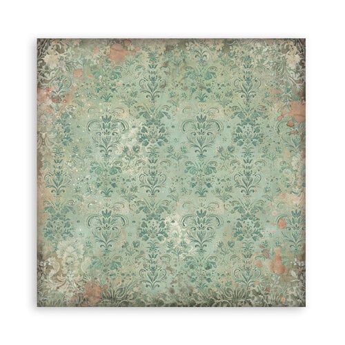 Stamperia - Gardens Of Time Collection - 8 x 8 Paper Pad - Single Face