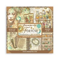 Stamperia - Fortune Collection - 12 x 12 Paper Pad - Single Face