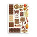 Stamperia - Coffee And Chocolate Collection - Washi Pad - 8 Sheets
