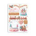 Stamperia - Candy Christmas Collection - Washi Pad - 8 Sheets