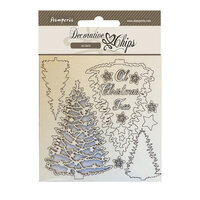 Stamperia - Decorative Chips - Christmas Tree