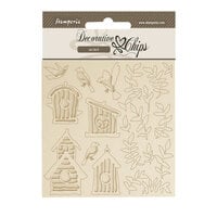 image of Stamperia - Garden Collection - Decorative Chips - Nests