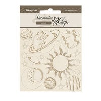 Stamperia - Fortune Collection - Decorative Chips - Planets