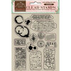 Stamperia - Create Happiness - Clear Acrylic Stamps - Elements