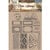 Stamperia - Vintage Library Collection - Clear Acrylic Stamps - Labels