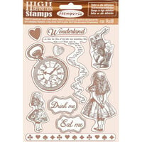 Stamperia - Alice Forever Collection - Rubber Stamps - Alice