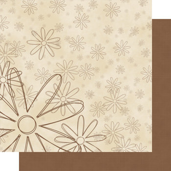 Studio 8 Paper Company - Delicious Desserts Collection - 12 x 12 Double Sided Paper - French Vanilla, CLEARANCE