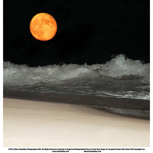 SugarTree - 12 x 12 Paper - Ocean Moonrise