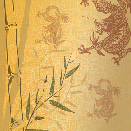 SugarTree - 12 x 12 Paper - Oriental Mural