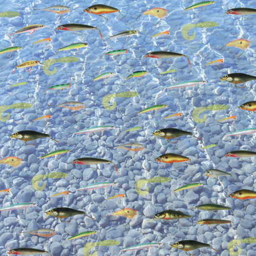 SugarTree - 12 x 12 Paper - Fishing Lures II