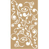 Scrapworks - Exposed Elements - Vinyl Appliques - Swirls White, CLEARANCE
