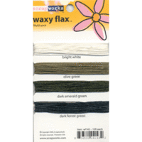 Scrapworks Waxy Flax Multi-Pack - Greens