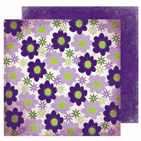 Scrap Within Reach - Full Bloom Collection - 12 x 12 Double Sided Paper - Fresh Spring, CLEARANCE