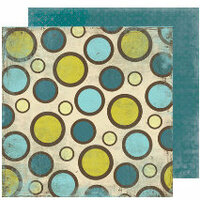 Scrap Within Reach - The Cottage Collection - 12 x 12 Double Sided Paper - Whimsical