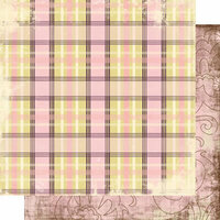 Scrap Within Reach - Afternoon Tea Collection - 12 x 12 Double Sided Paper - English Breakfast, CLEARANCE