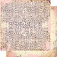 Scrap Within Reach - Afternoon Tea Collection - 12 x 12 Double Sided Paper - Chantilly Cream, CLEARANCE