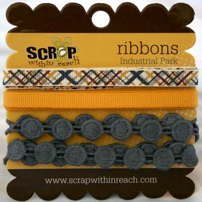 Scrap Within Reach - Industrial Collection - Ribbons and Trims, CLEARANCE