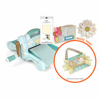 Sizzix - Big Shot Machine - Floral Mini Album Die Kit (Scrapbook.com Exclusive)