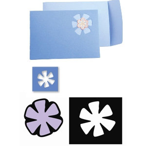 Sizzix - Movers and Shapers Die - Die Cutting Template - Flower, CLEARANCE