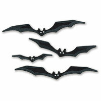 Sizzix - Sizzlits Die - Die Cutting Template - Small - Halloween - Bats