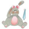Sizzix - Bigz Die - Die Cutting Template - Stuffed Bunny, CLEARANCE