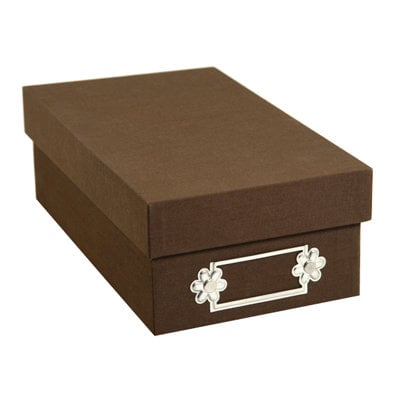 Sizzix - Originals Accessory - Small Storage Box - Brown