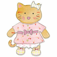 Sizzix - Bigz Die - Die Cutting Template - Animal Dress Ups Kitty, CLEARANCE