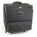 Sizzix - Accessory - Large Rolling Tote - Black with White Stitching