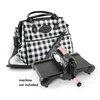 Sizzix - Accessory - Doctor's Bag - Black, White and Pink Plaid